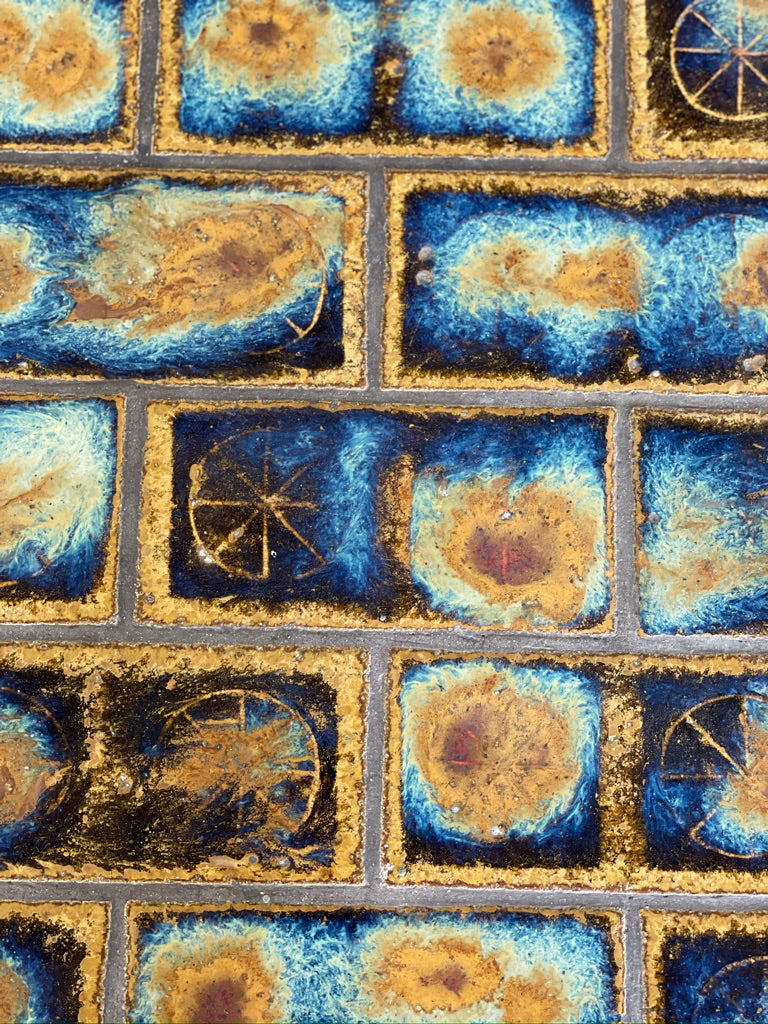 On Hold Danish Modern Tile Coffee Table