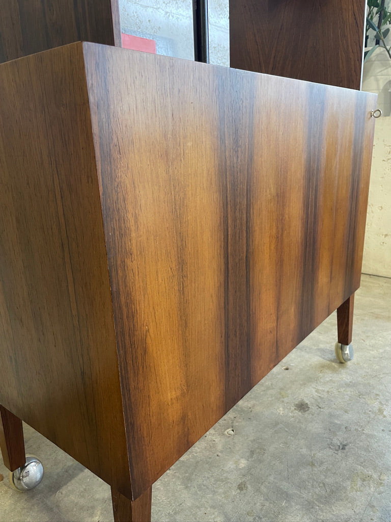 Danish Mid Century Hydraulic Drinks Cabinet or Bar by Kai Kristiansen