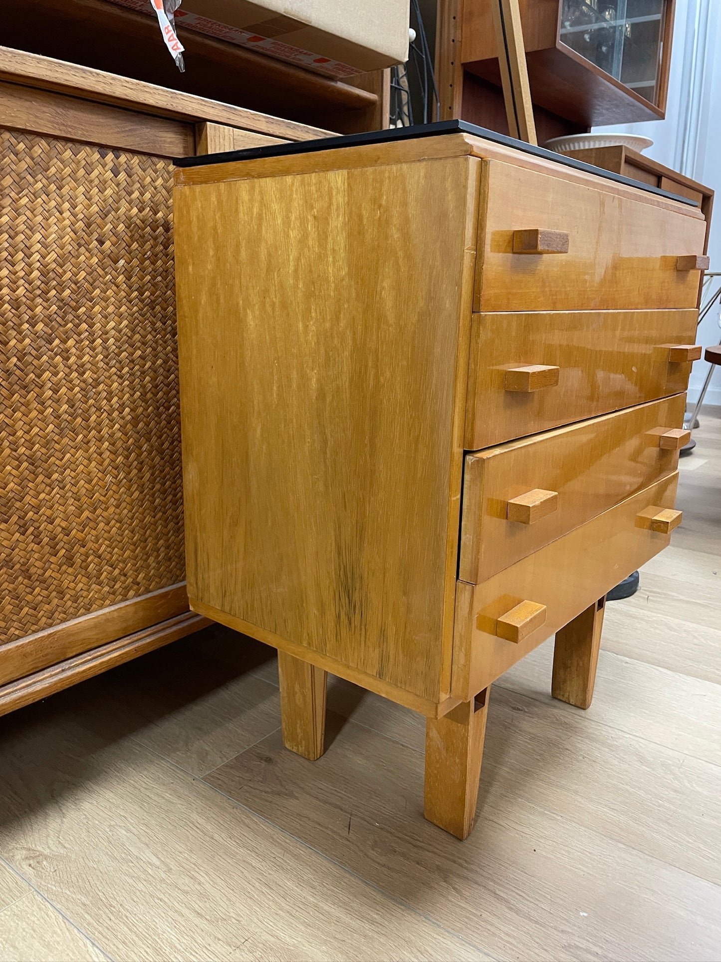 Mid Century Nightsands or End Tables Frantisek Mezulanik