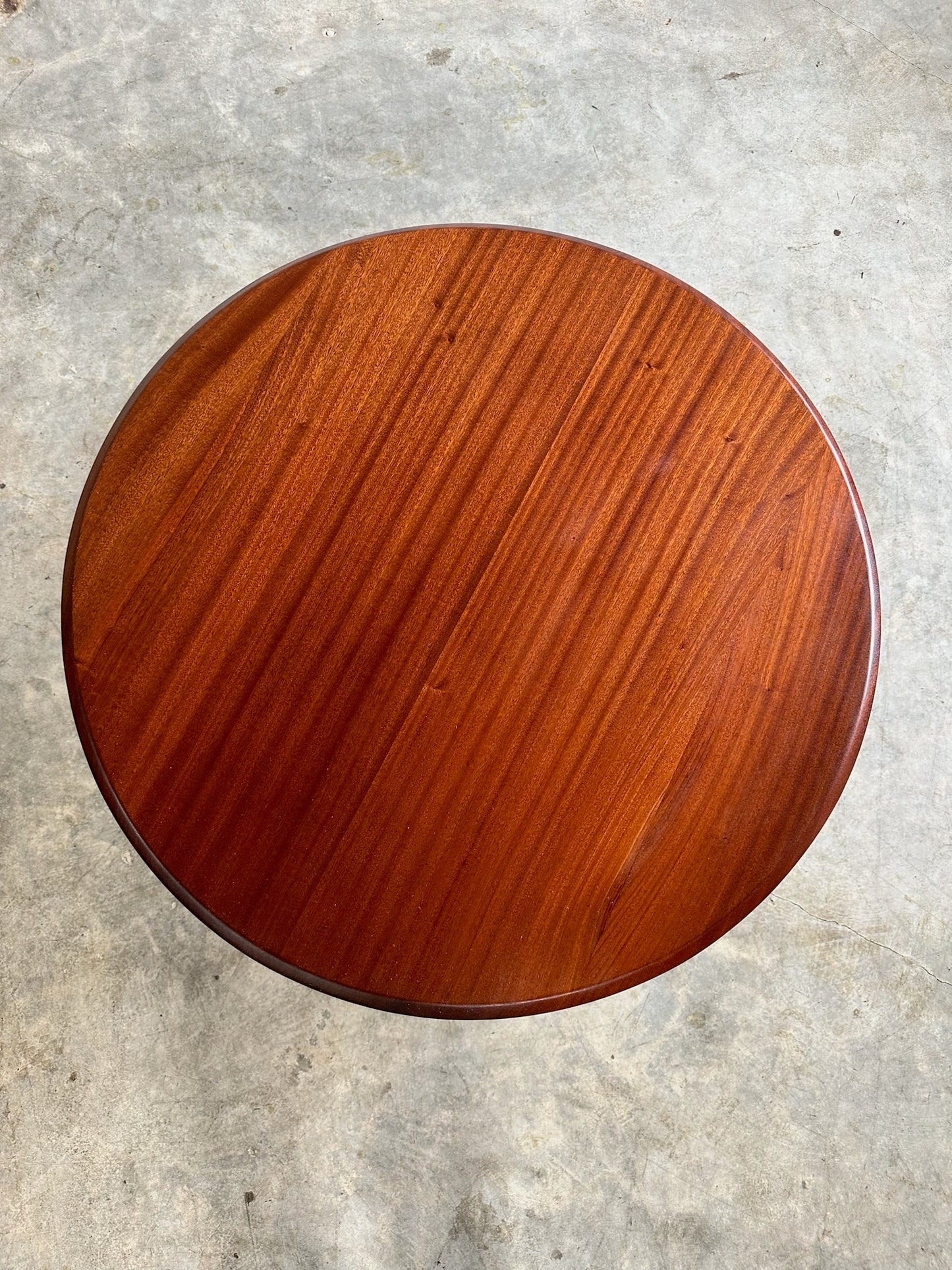 Danish Modern Teak Round Coffee Table