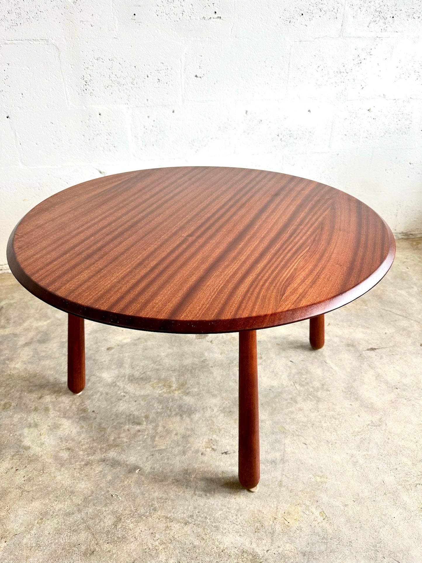 Danish Modern Teak Round Coffee Table