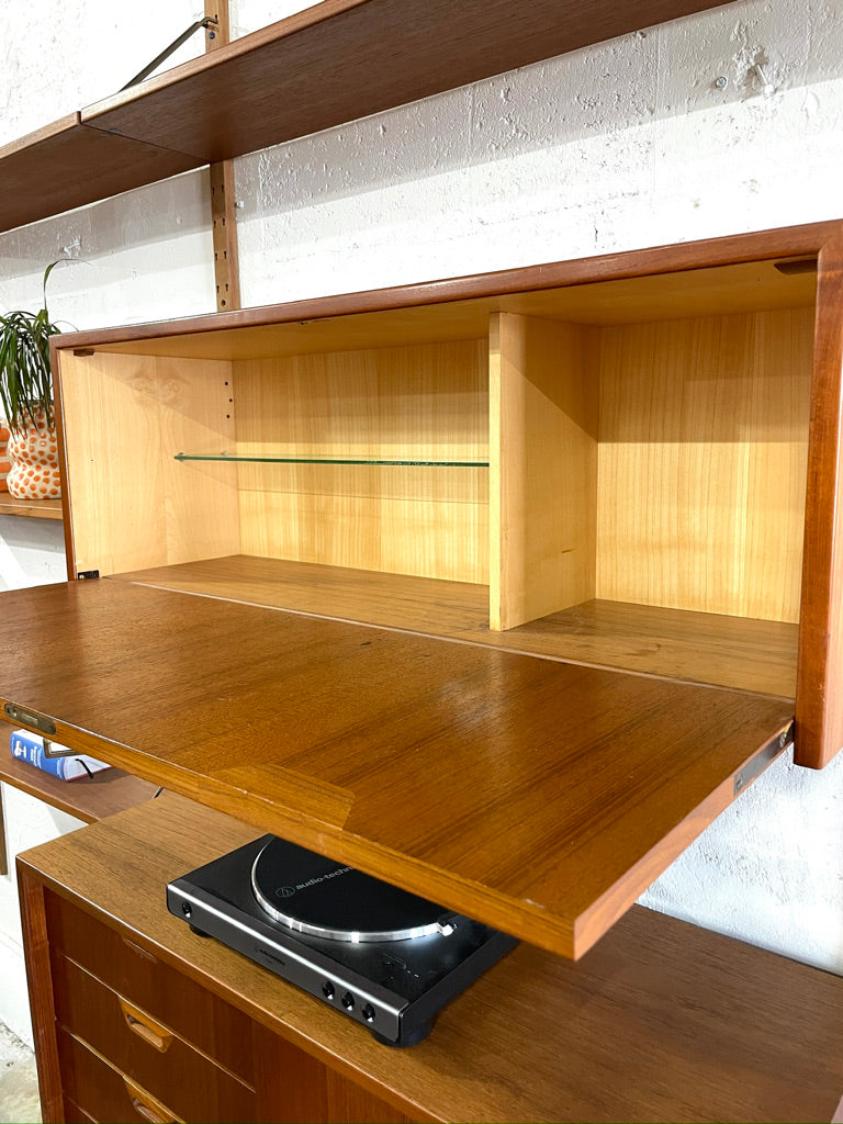 Danish Modern Wall Unit by Sven Ellekaer