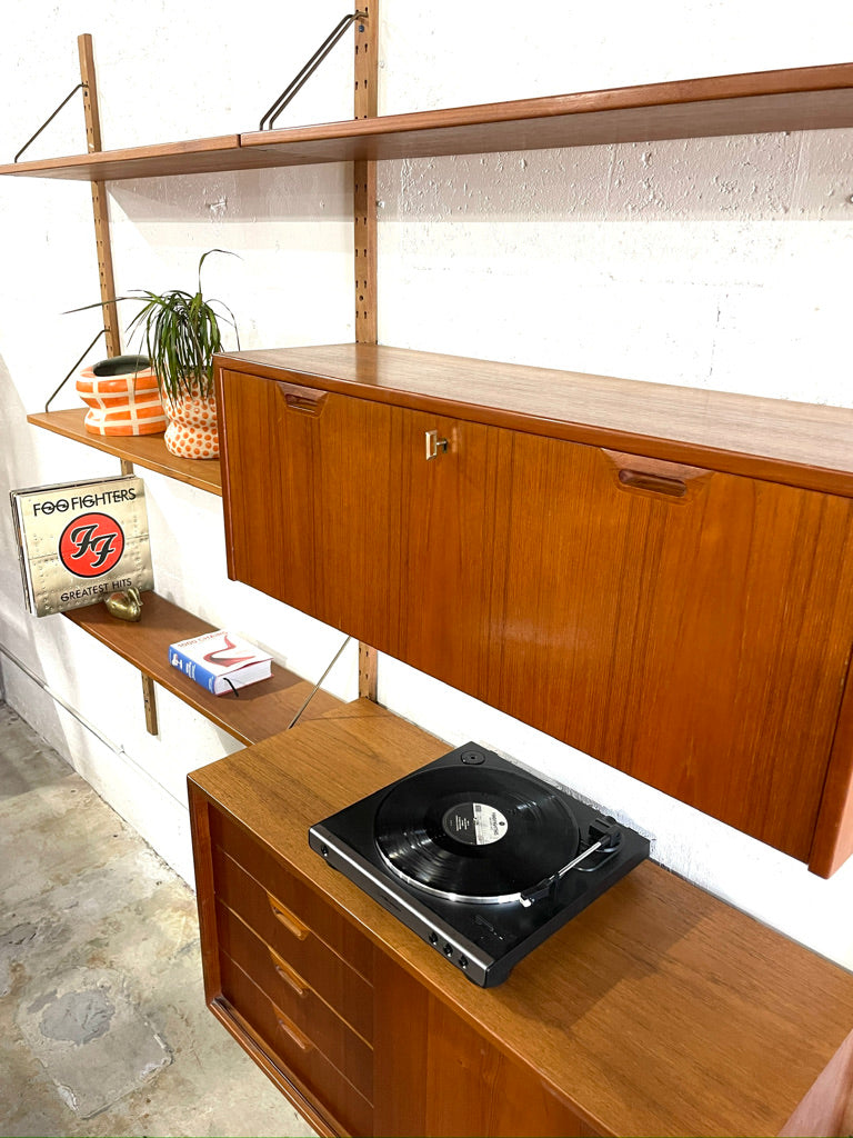 Danish Modern Wall Unit by Sven Ellekaer