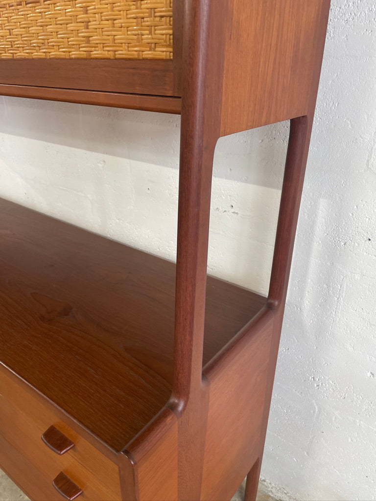 Hans Wegner Danish Mid Century Modern Credenza and Hutch