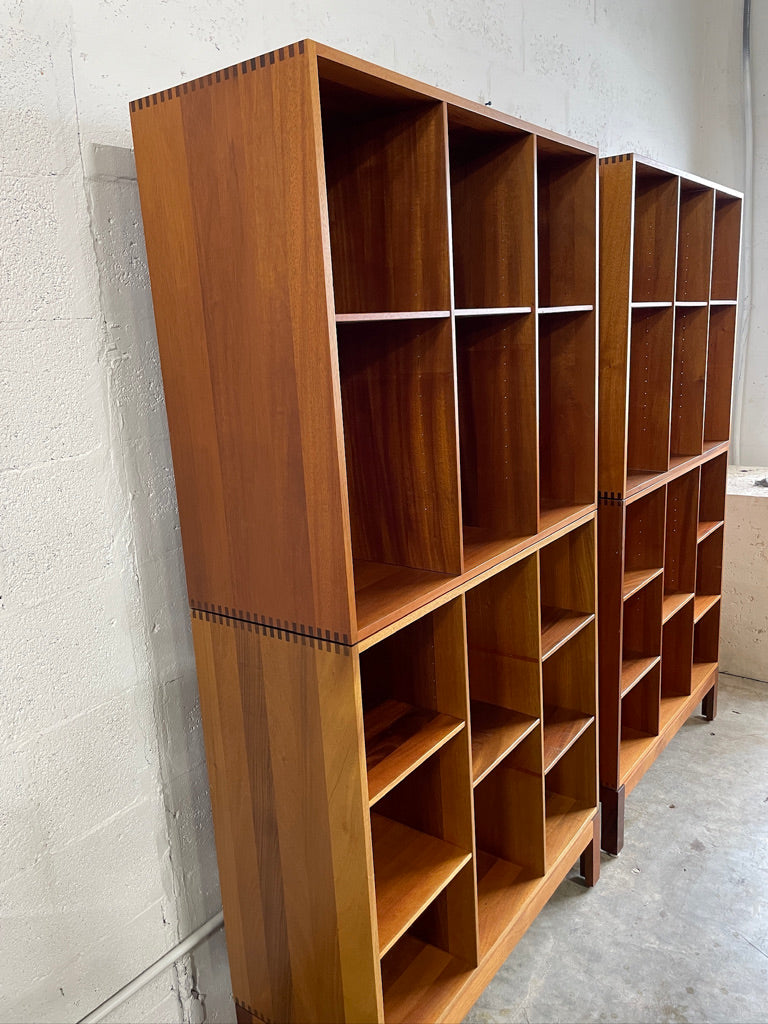 Danish Modern Modular Bookcase Bookshelf by Christian Hvidt for Søborg Møbler