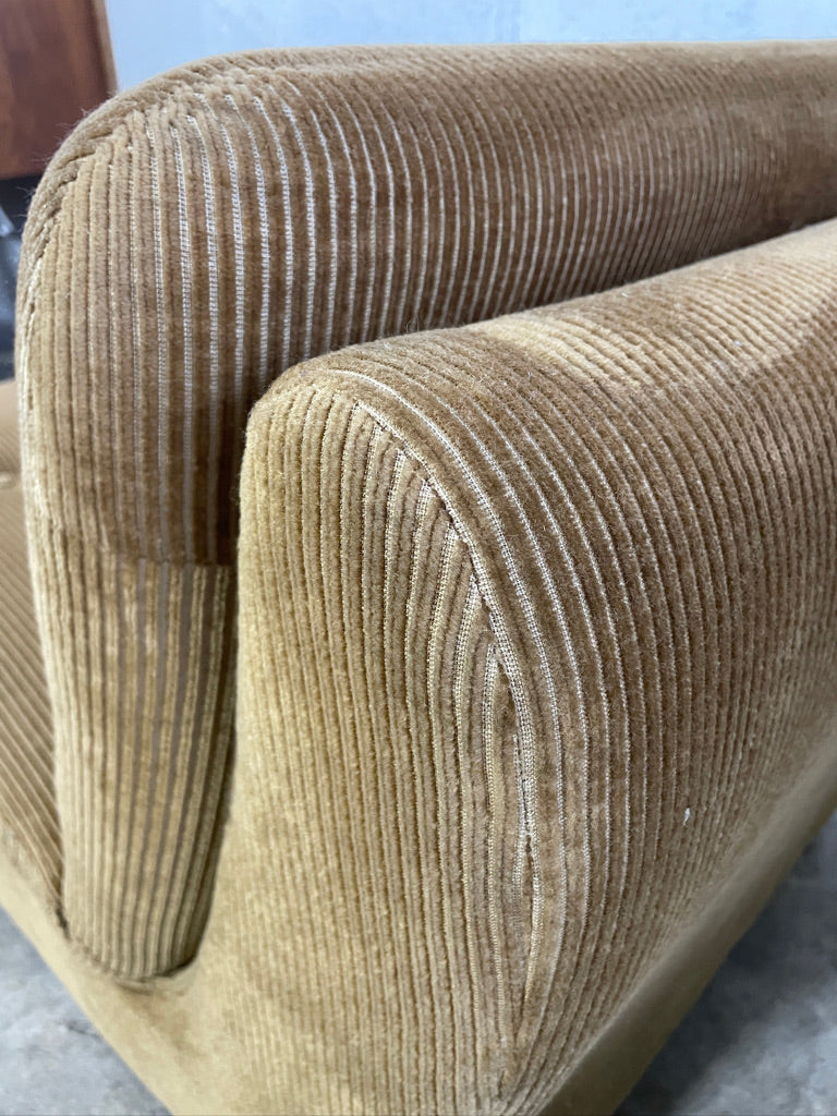 Pair Danish Mid Century Modern Modular Lounge Chairs