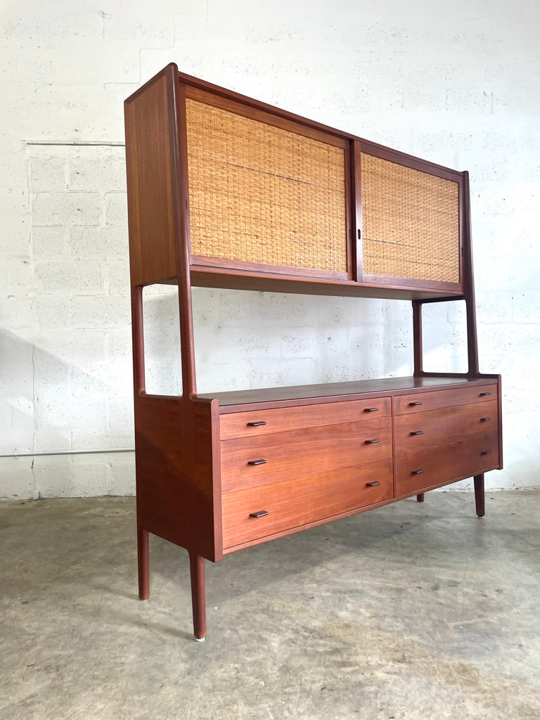Hans Wegner Danish Mid Century Modern Credenza and Hutch
