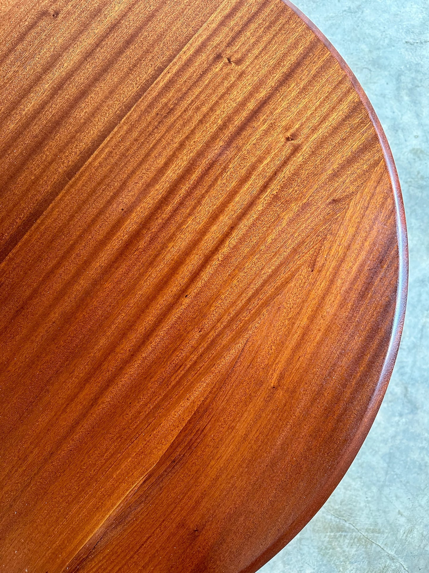 Danish Modern Teak Round Coffee Table