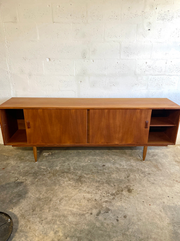 Danish Modern Teak Console or Credenza by Clause and Son