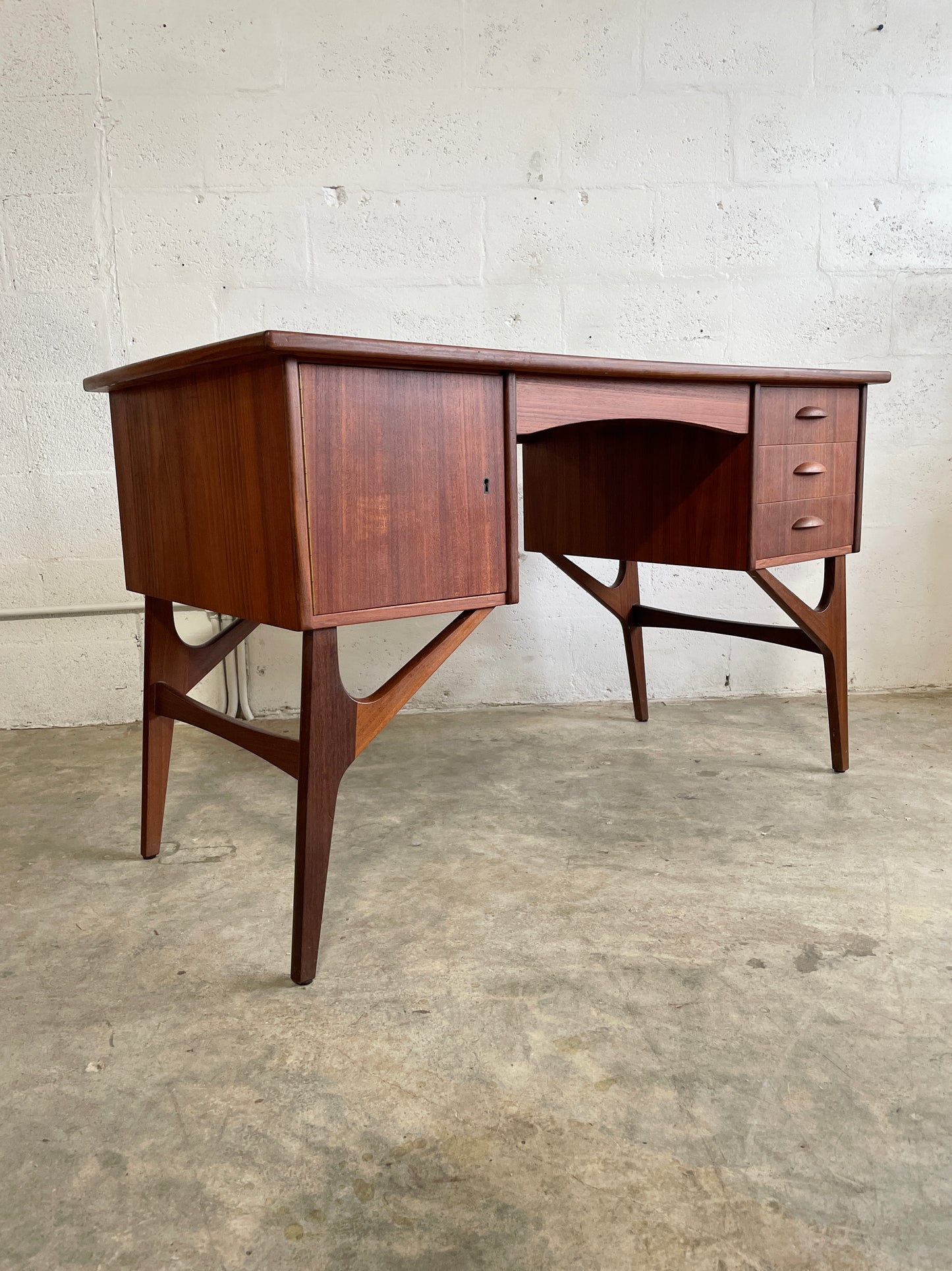 Danish Mid Century Modern Desk