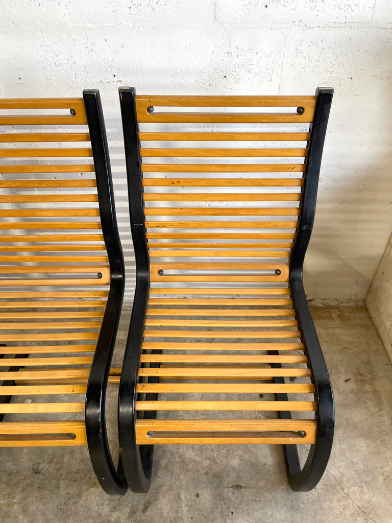 Scandinavian Modern Terje Hope for Westnofa Set of 4 Dining Chairs