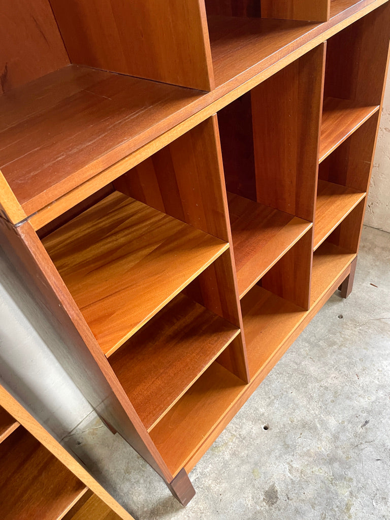 Danish Modern Modular Bookcase Bookshelf by Christian Hvidt for Søborg Møbler