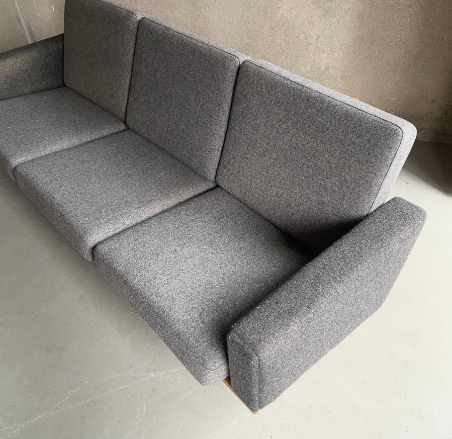 Hans J. Wegner Danish Modern Three-Seat Sofa