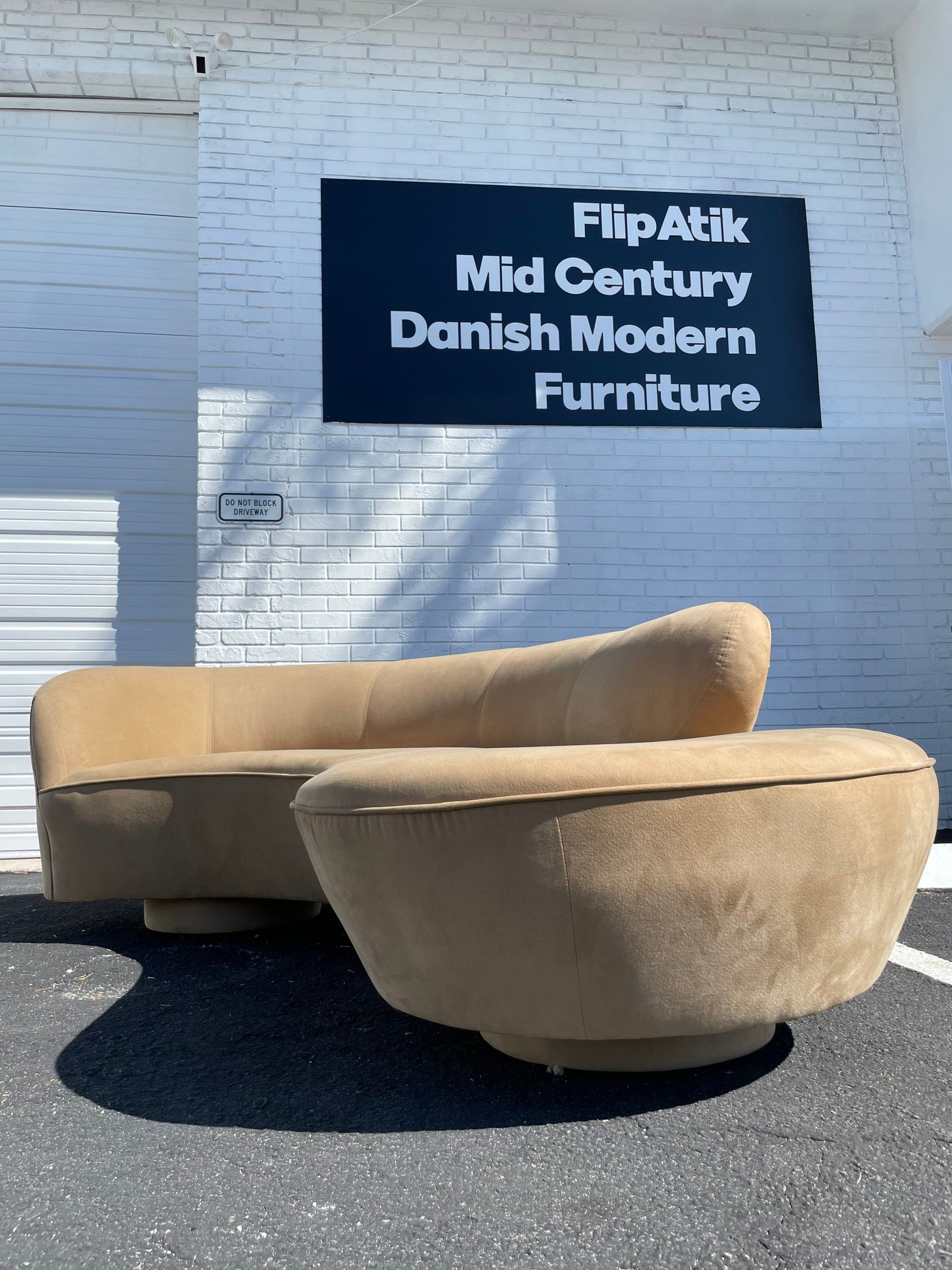 Vladimir Kagan for Direction Cloud Sofa