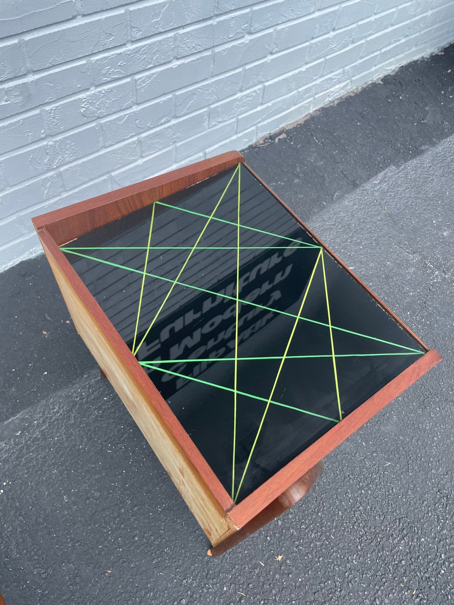 Pair Danish Modern Side Tables or Nightstands