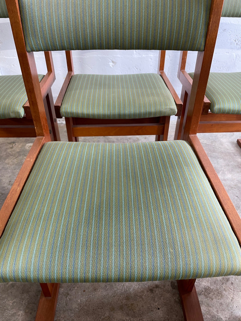 Gangso Mobler Danish Modern Teak Dining Chairs