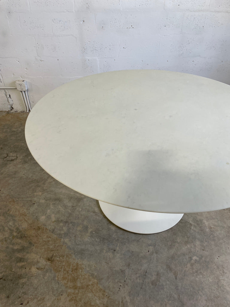 Knoll Marble Tulip Dining Table