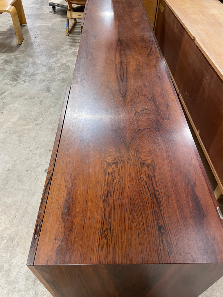 Ib Kofod Larsen Danish Modern Rosewood Credenza or Console