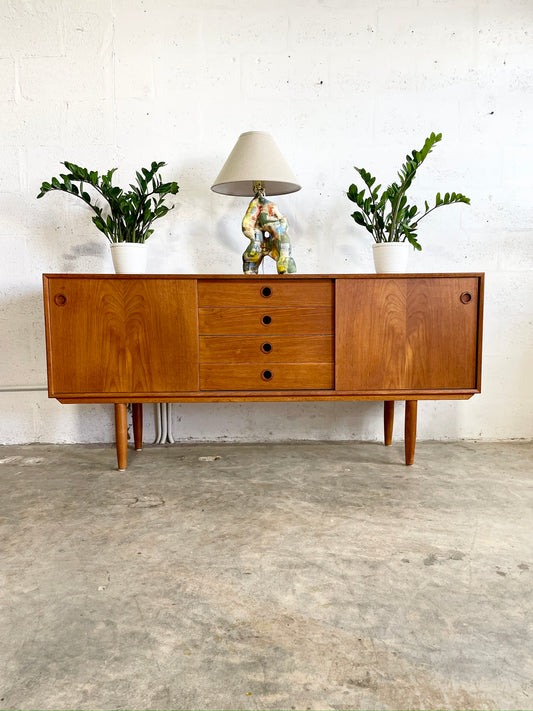 Danish Mid Century Modern Credenza or TV Media Console