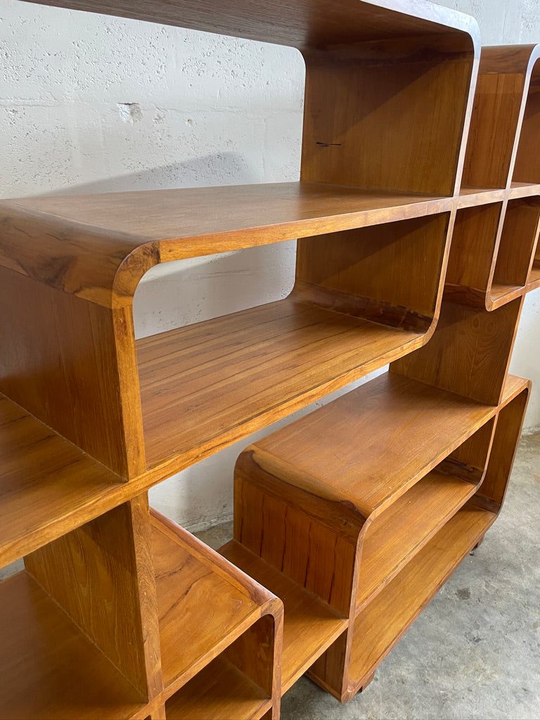 Vintage Teak Bookcase or Room Divider