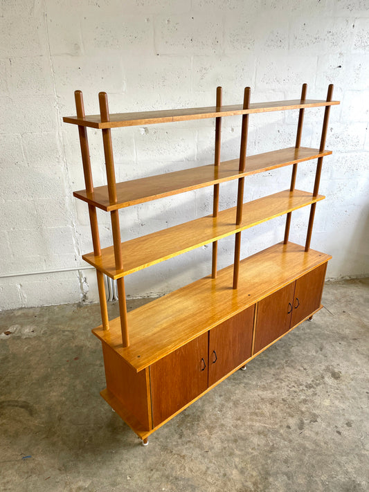 Scandinavian Modern Bookcase by Lutjens for Gouda den Boer