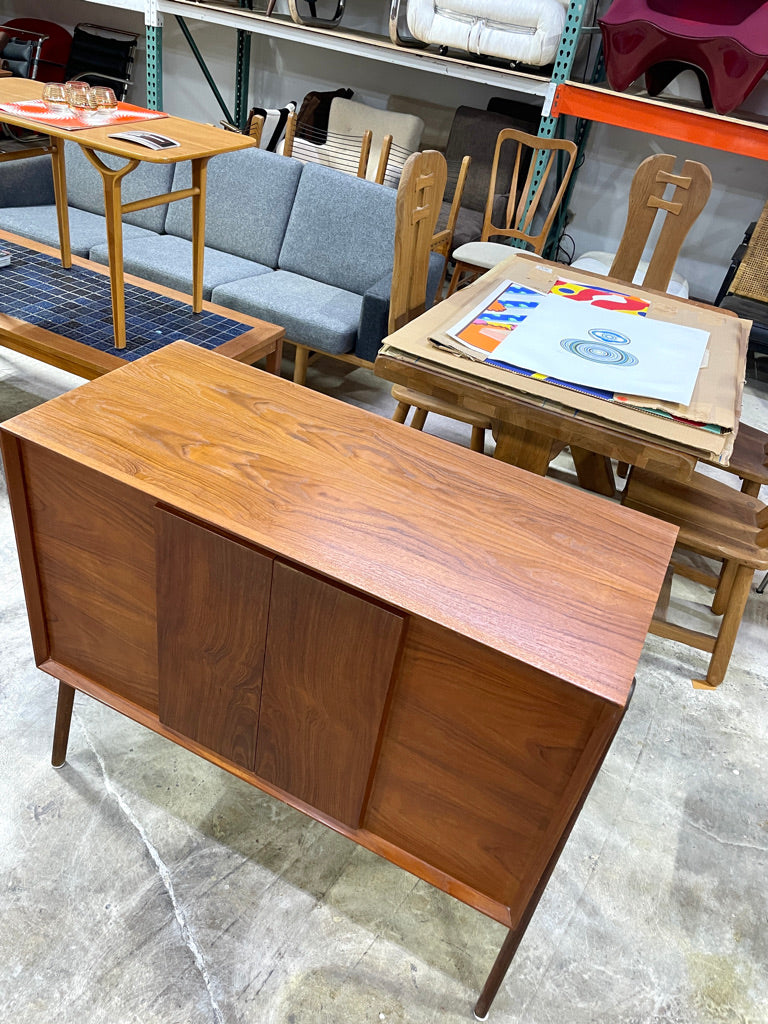 Danish Modern Small Sideboard or Console
