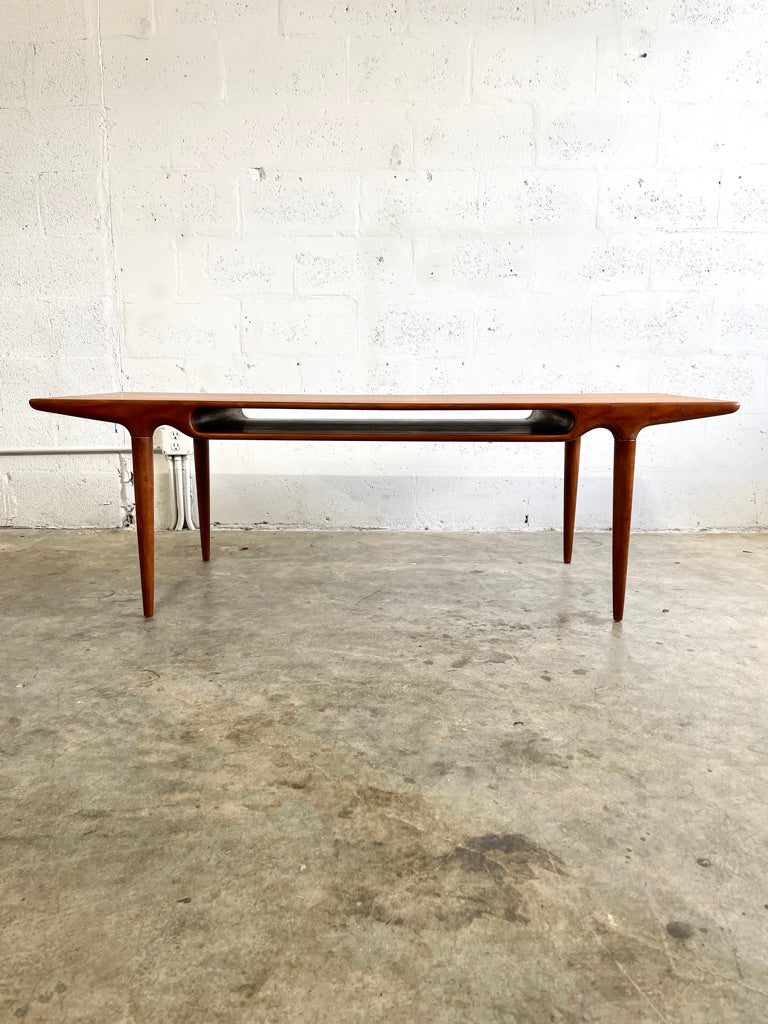 Johannes Andersen Danish Modern Teak Coffee Table