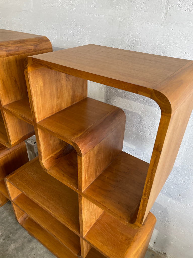 Vintage Teak Bookcase or Room Divider