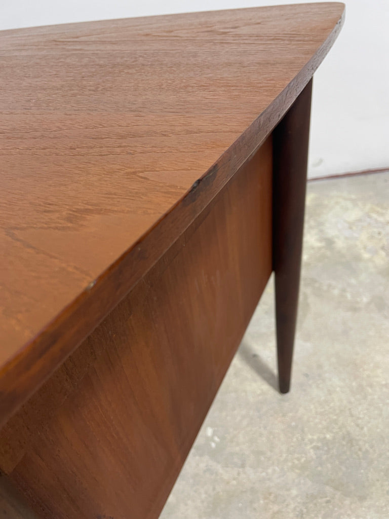 Danish Mid Century Modern Teak Desk