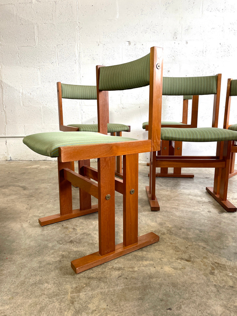 Gangso Mobler Danish Modern Teak Dining Chairs