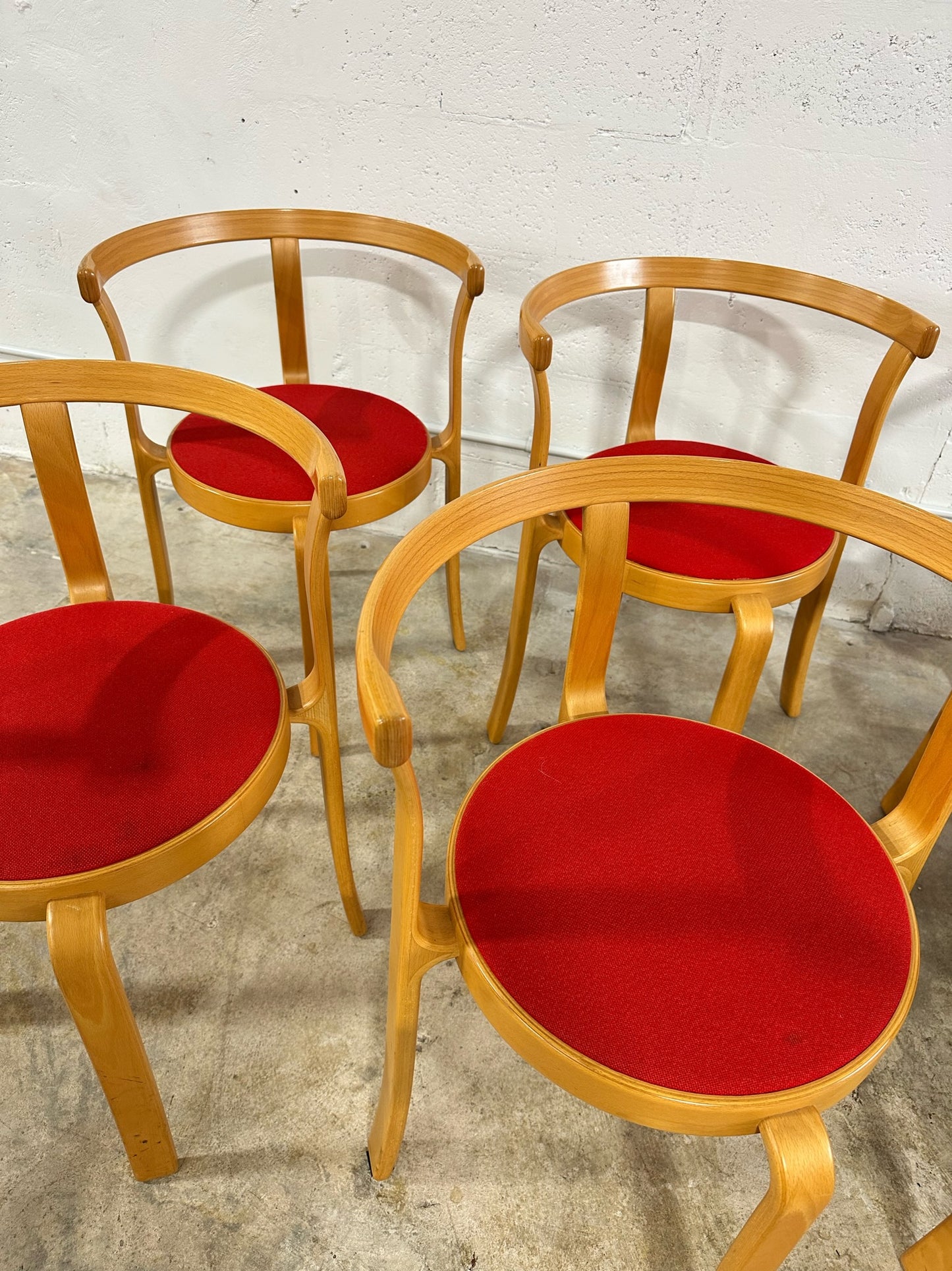 Magnus Olesen 8000 Series Dining Chairs by Rud Thygesen and Johnny Sorensen Danish Modern