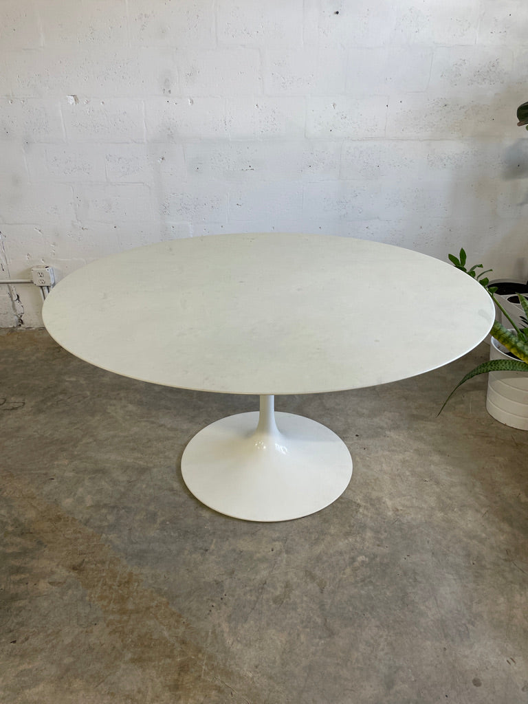 Knoll Marble Tulip Dining Table