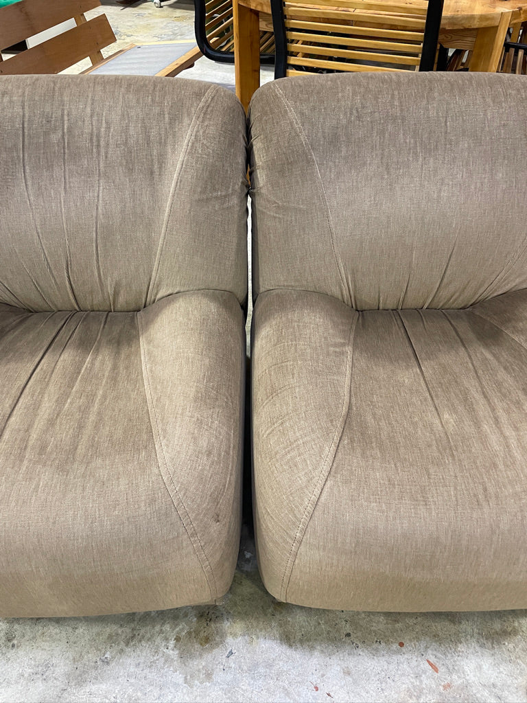 Pair Doimo Salotti Vintage Modular Chairs