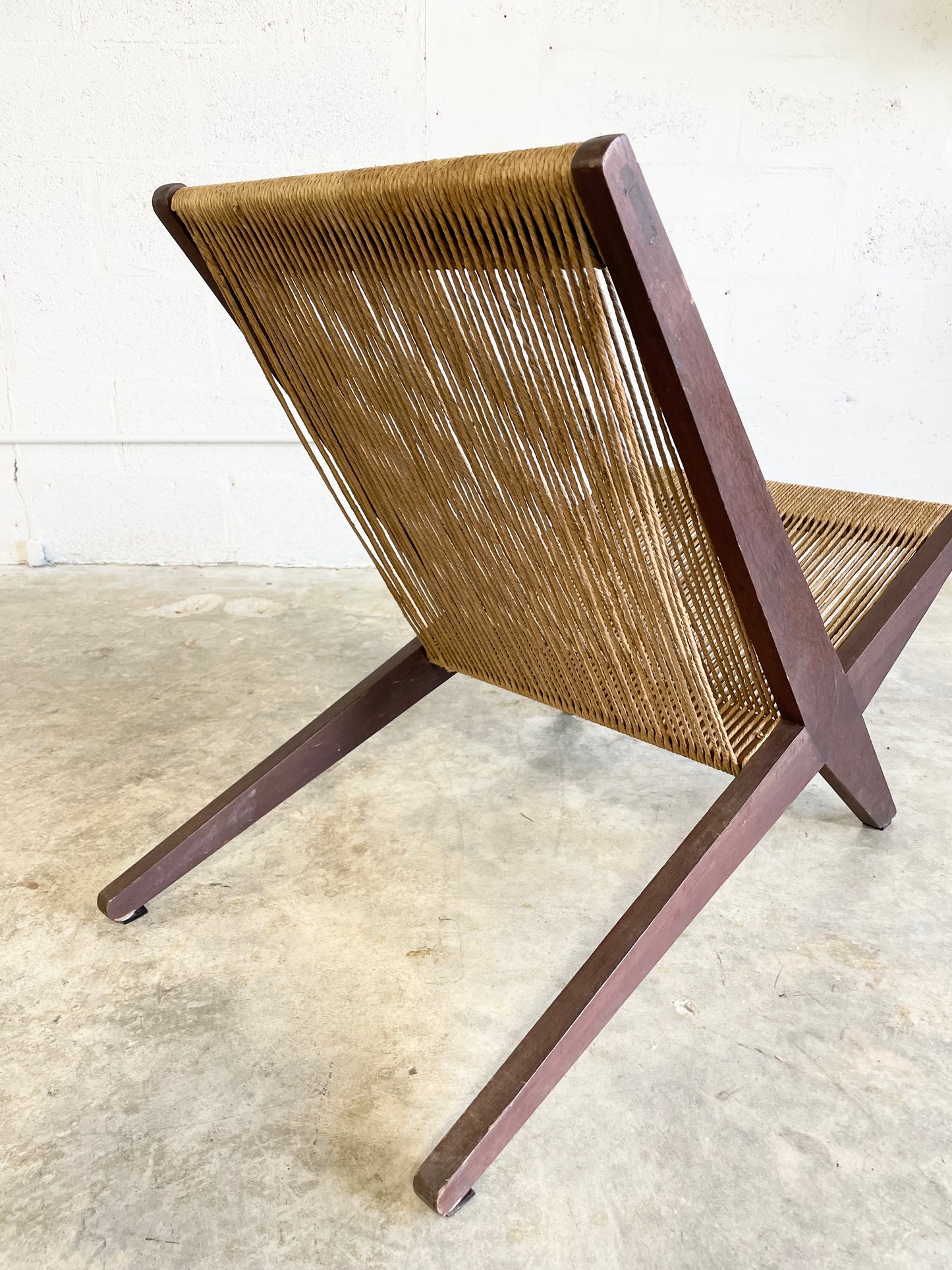 Poul Kjaerholm Rope Chair Attributed