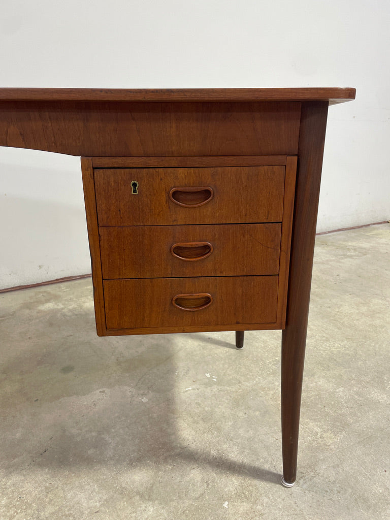 Danish Mid Century Modern Teak Desk