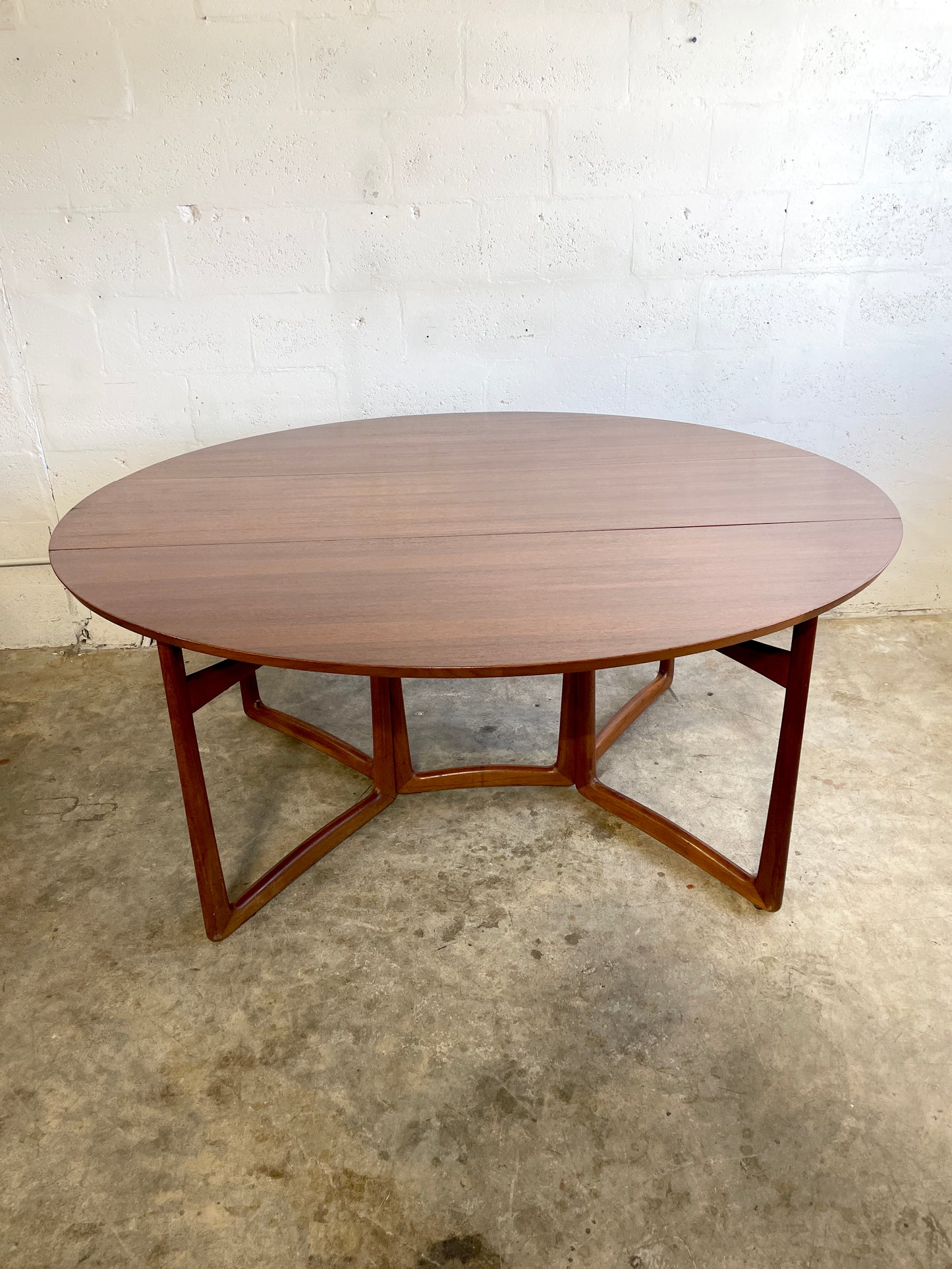 Peter Hvidt & Orla Molgaard Drop Leaf Dining Table