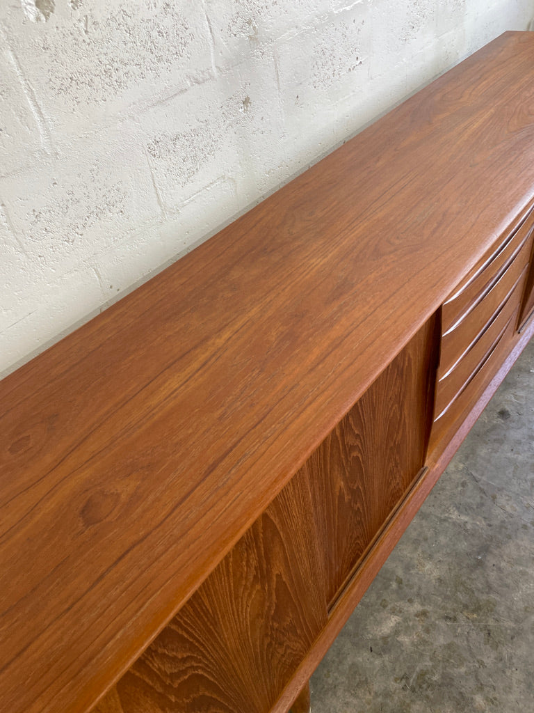Arne Vodder for Skovby 7738 Mid Century Danish Teak Credenza