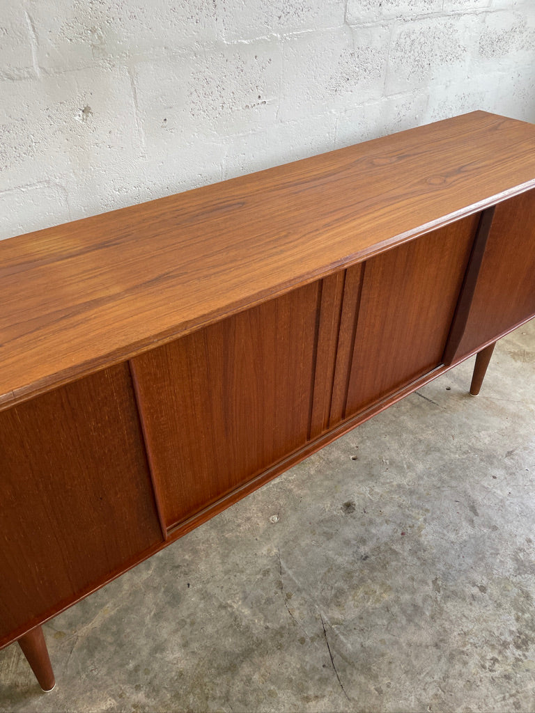 Danish Mid Century Modern Teak Sideboard or TV Console