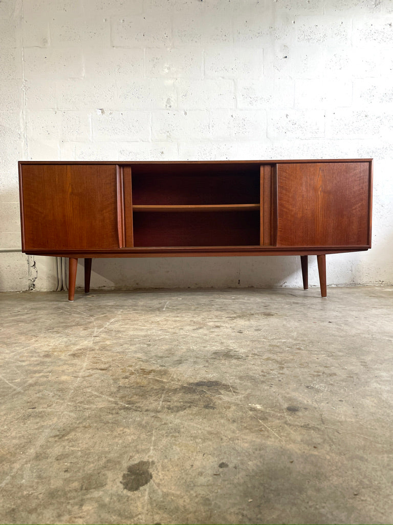 Danish Mid Century Modern Teak Sideboard or TV Console