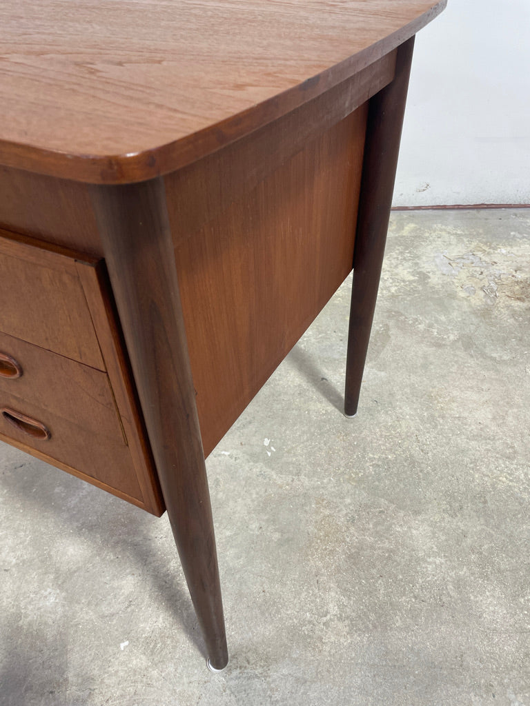 Danish Mid Century Modern Teak Desk