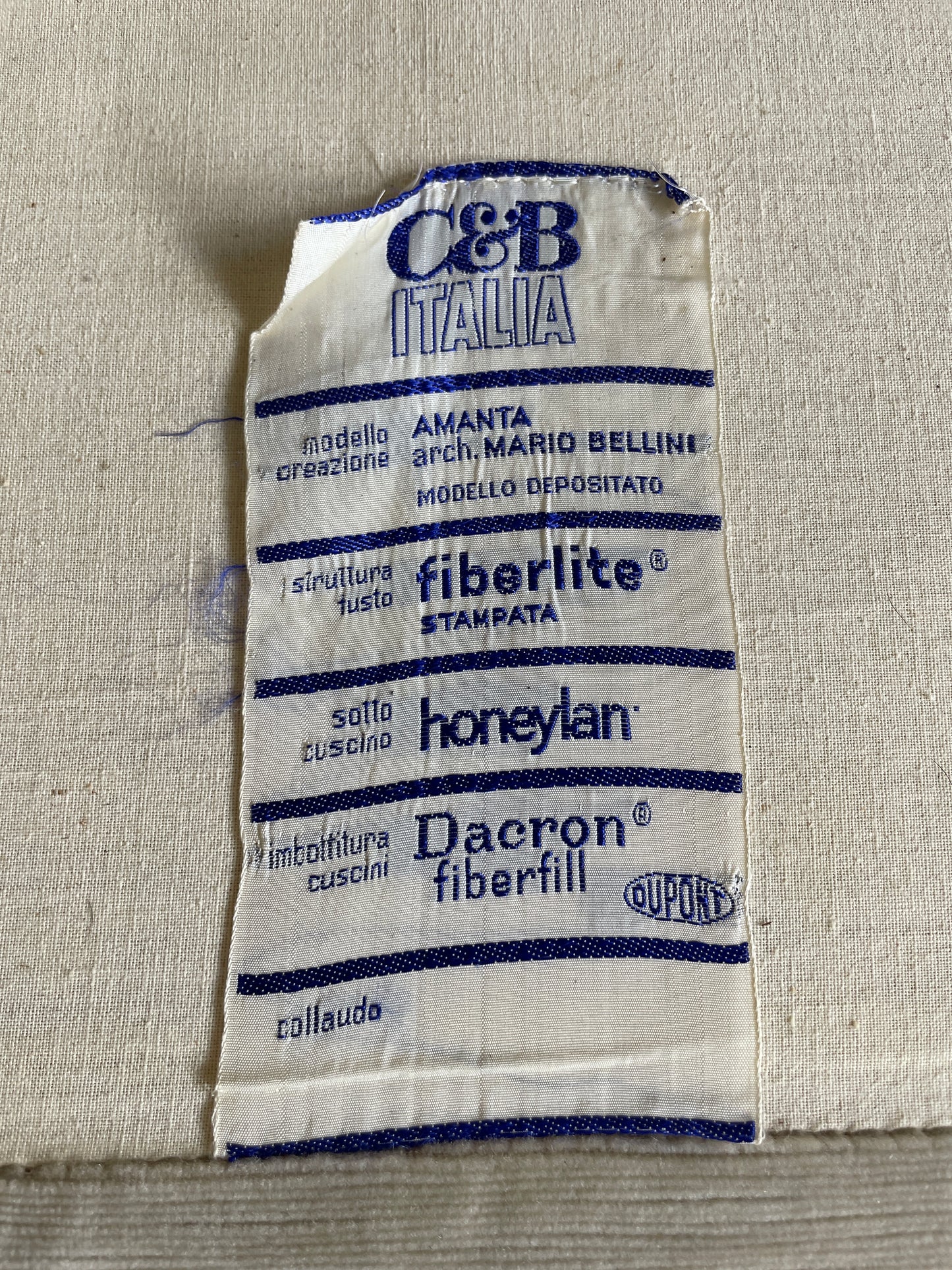 Pair Bellini "Amanta" for C&B Italia Modular Lounge Chairs