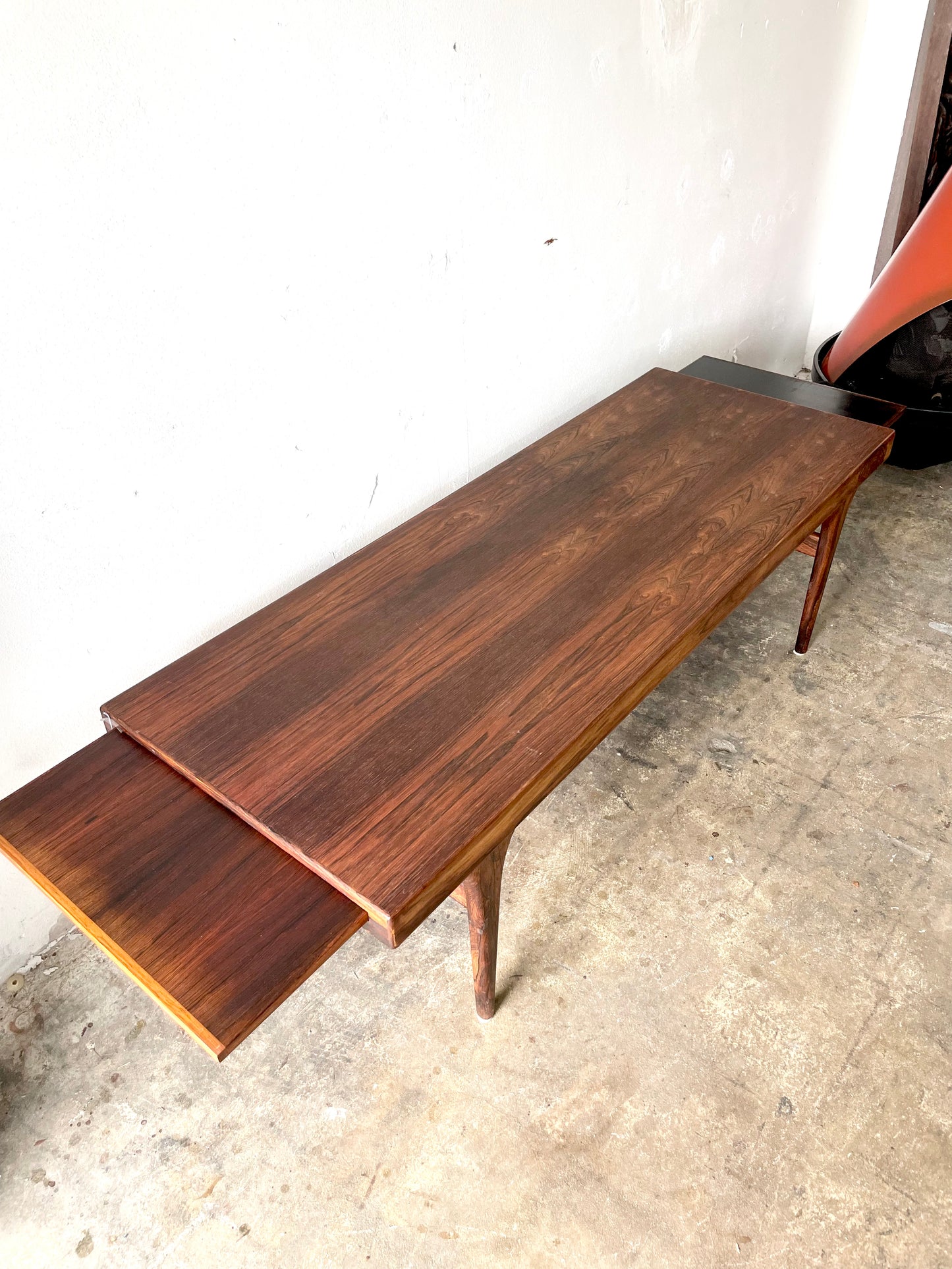 Johannes Andersen Rosewood Danish Modern Coffee Table