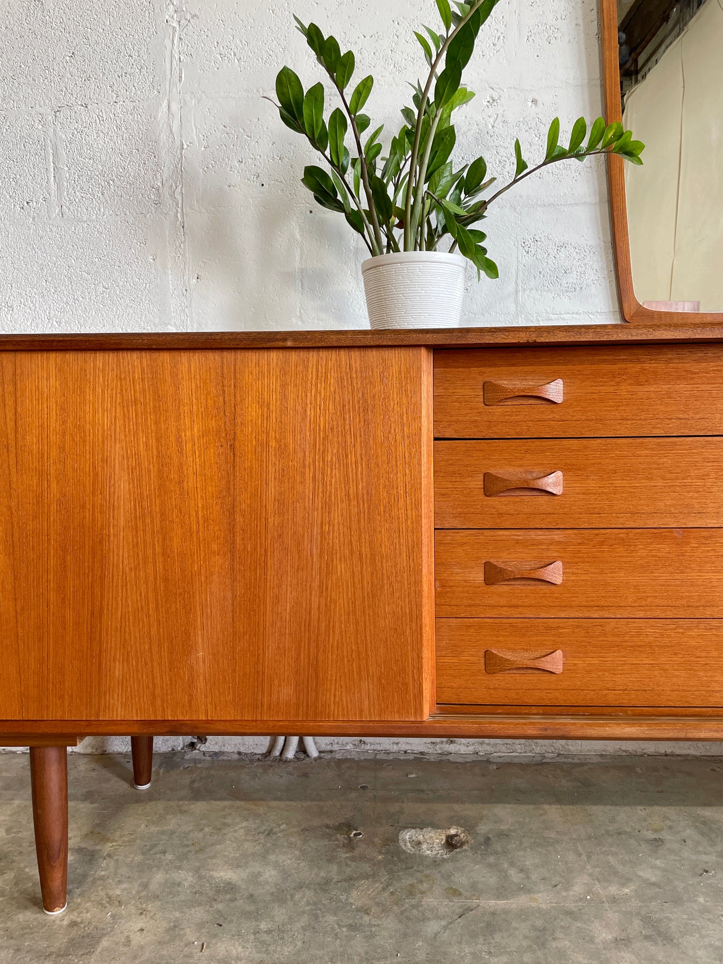 Clause and Son Danish Mid Century Credenza or Media Console