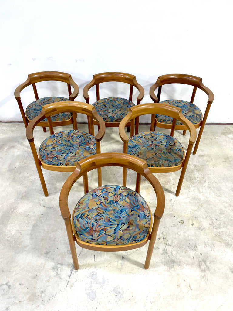 Danish Modern Dining Chairs by Henning Jensen & Torben Valeur M40