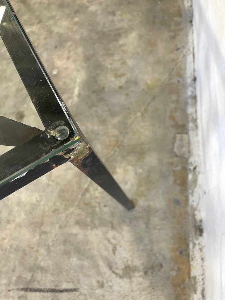 Mid Century Brutalist Coffee or Console Table