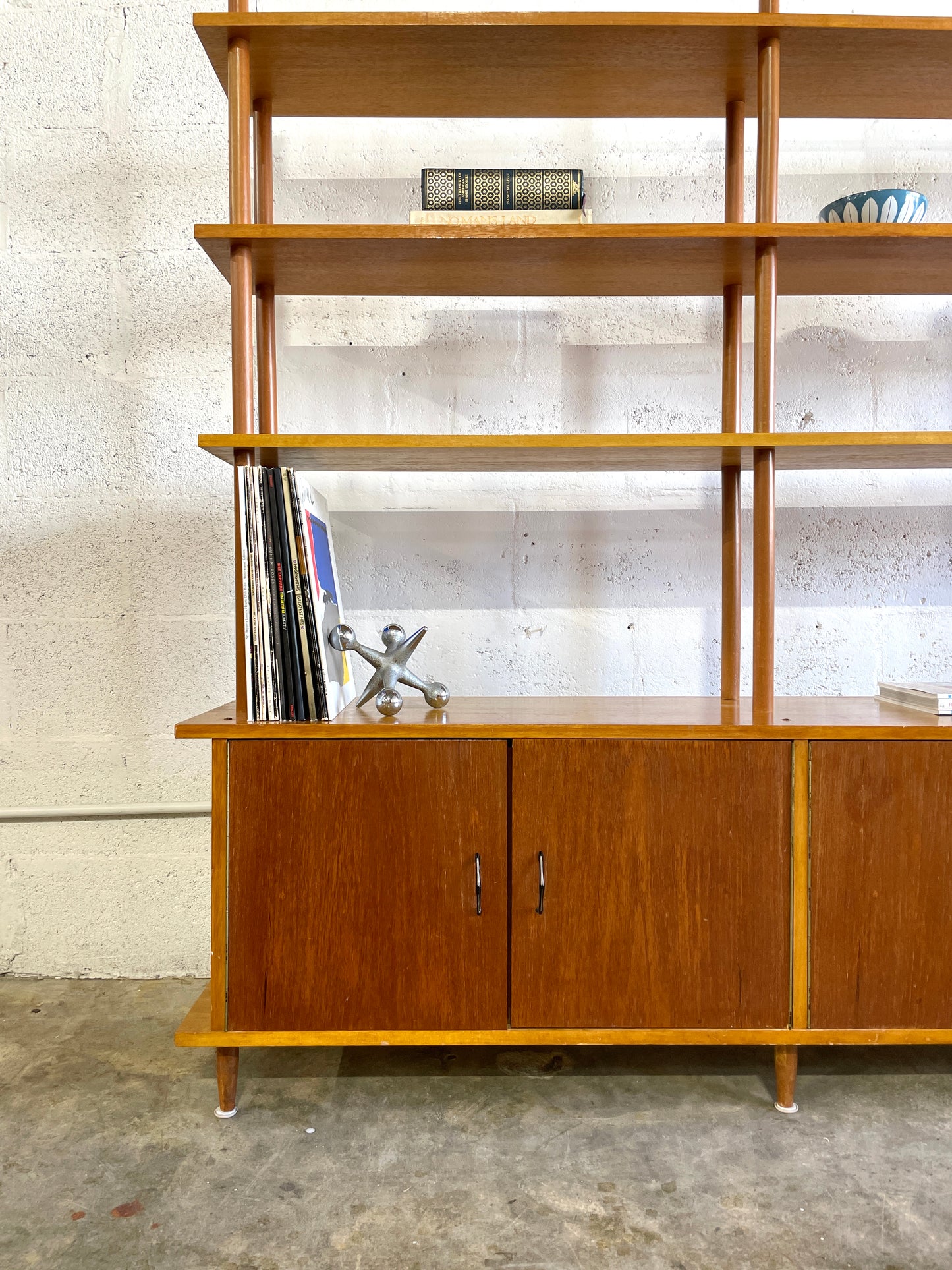 Scandinavian Modern Bookcase by Lutjens for Gouda den Boer