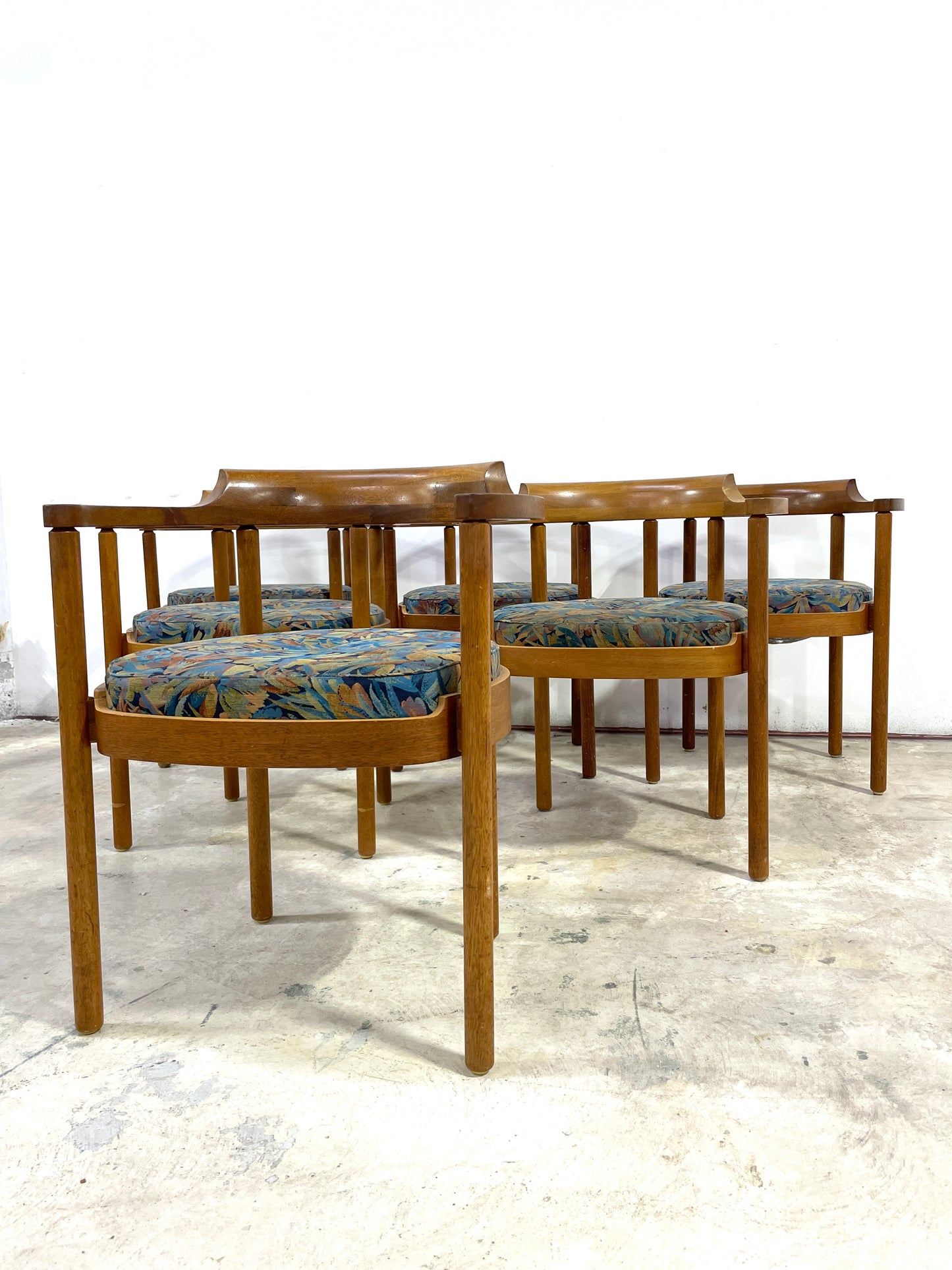 Danish Modern Dining Chairs by Henning Jensen & Torben Valeur M40