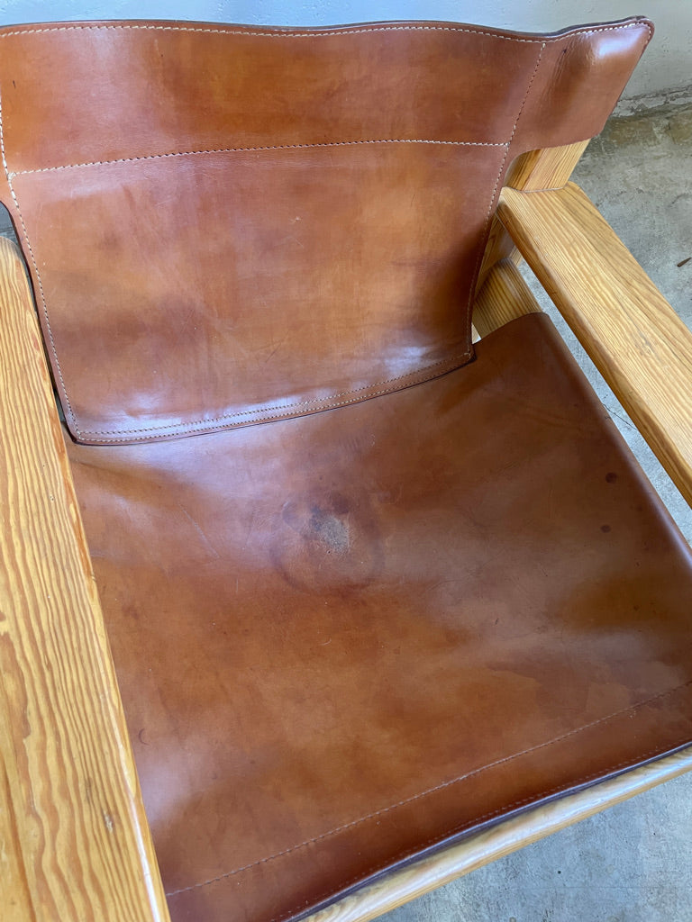 Pair Scandinavian Modern "Natura" Chairs by Karin Mobring