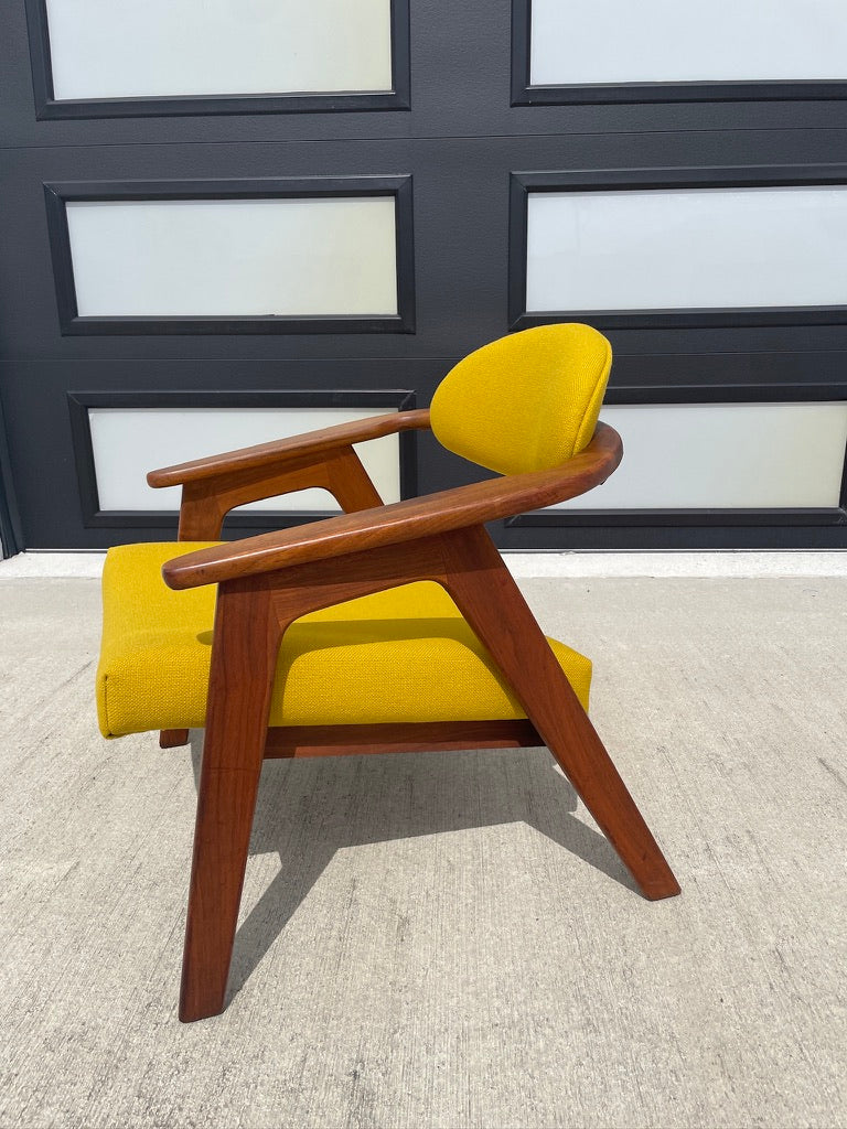 Adrian Pearsall 916 CC Captain's Chair Mid Century