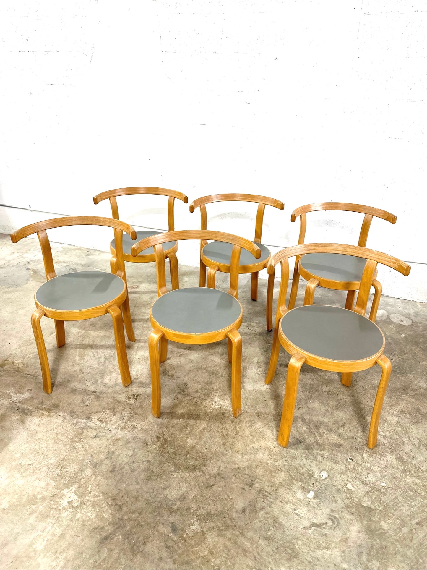 Magnus Olesen 8000 Series Dining Chairs by Rud Thygesen and Johnny Sorensen Danish Modern